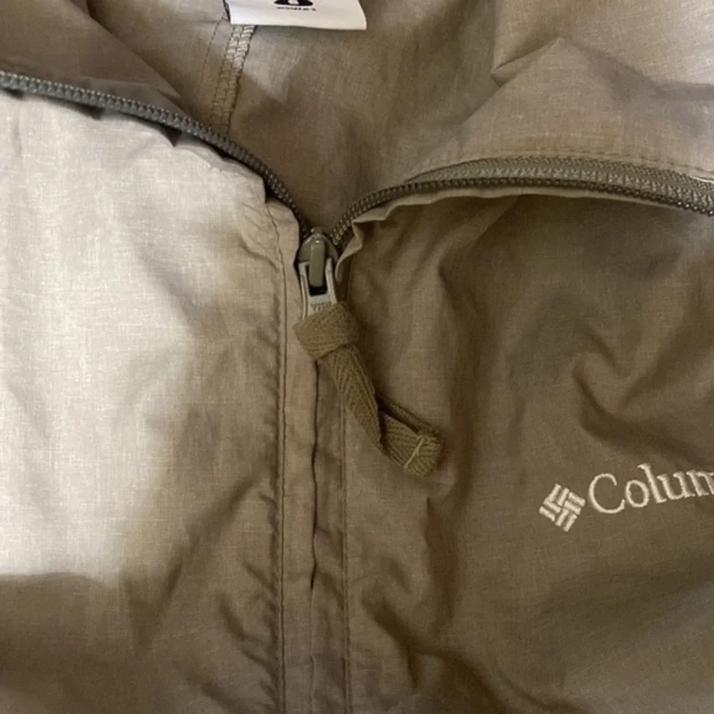 Columbia Omni-Shade Hooded Zip-Up Light Windbreaker Jacket Women’s sz Small EUC‎